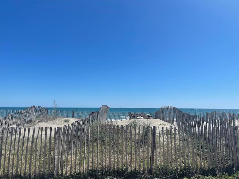 Appart Frontignan Sur La Plage, Piscine, Wifi, Tv, Netflix Extérieur photo